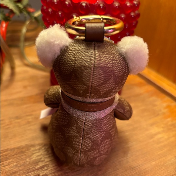SALE /Coach Signature Bear Key FOB NWT - Picture 3 of 6